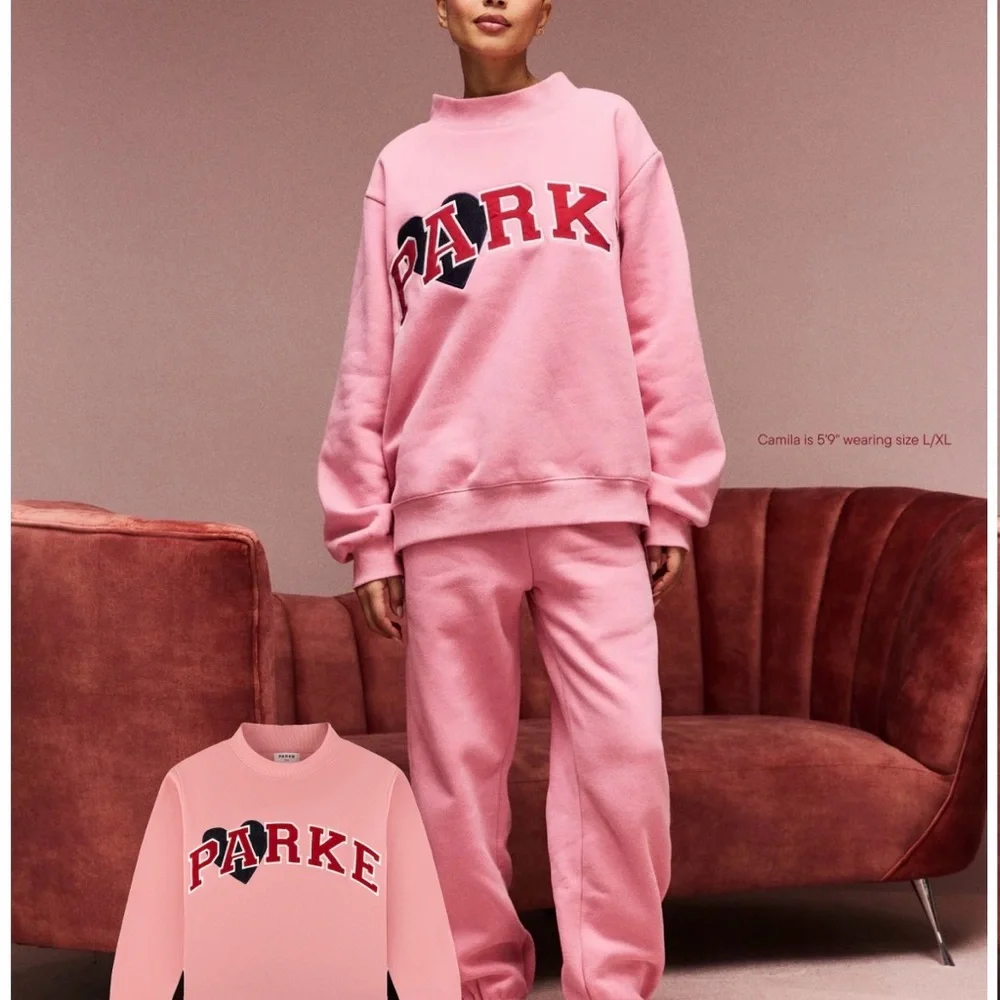 Pink PARKE Sweatshirt - Picture 1 of 1